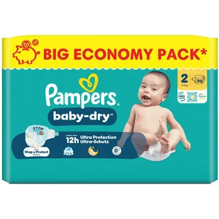 Pampers Baby-Dry Gr. 2 (4-8 kg) 98 St.