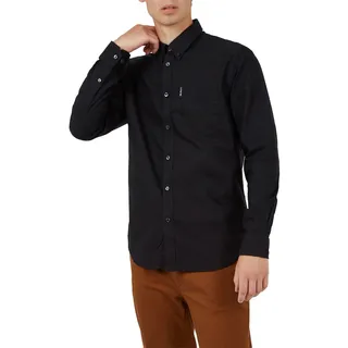Ben Sherman Lässiges Oxford-Hemd mit Knopfleiste für Herren - L
