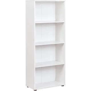 Interlink Bücherregal Arco 3 60 x 30 x 145 cm Weiß