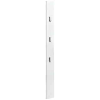 [en.casa] Hakenleiste Hansnes 15 x 165 x 3 cm Weiß
