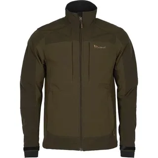 PINEWOOD Småland Stretch Shell Jacket d.olive/suede brown (186) XL