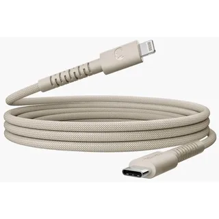 Fresh 'n Rebel Stecker Lightning auf USB C 2 m (Beige)