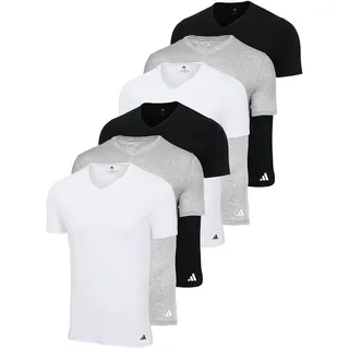 adidas T-Shirt V-Neck Shirt mehrfarbig M