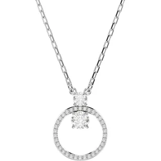 Swarovski Constella Halskette Weiß Kristall Silber