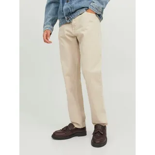 JACK & JONES Jeans im 5-Pocket-Design Modell 'CHRIS', Cooper' - Beige,Braun - 29