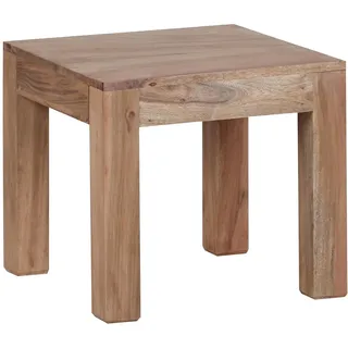 Wohnling Beistelltisch beige Akazie 45 x 0 x 0 cm