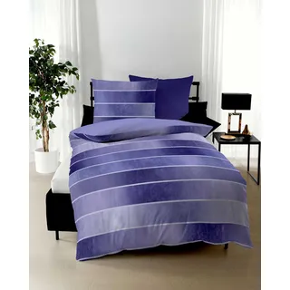 KAEPPEL Timeless Feinbiber violett 200 x 200 cm + 2 x 80 x 80 cm 
