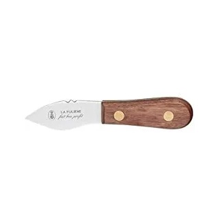 La Fourmi Austernmesser, Käferform, Griff aus Palisander, Klinge aus Edelstahl, Marke: Französisches Produkt