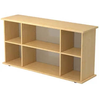 bümö Sideboard, Ahorn, Holzwerkstoff, Ahorn, 3 Fächer, 166.1x84x44.8 cm, FSC Mix, Wohnzimmer, Kommoden & Sideboards, Sideboards