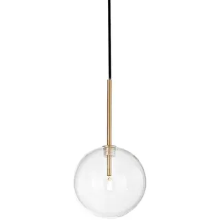 Ideal-Lux Equinoxe 1-flg. 15 cm Messing/Glas