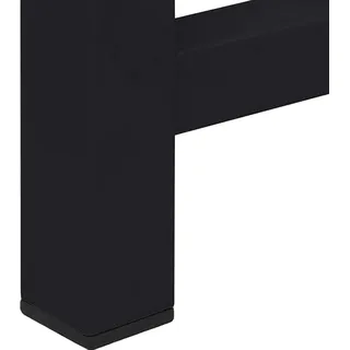vidaXL Waschmaschinen-Podest Schwarz 60 x 56 x 52 cm Stahl