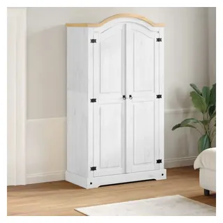 vidaXL Kleiderschrank Corona 102 x 186 x 52 cm Weiß