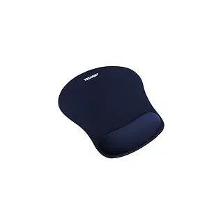 TECKNET Mauspad mit Gelkissen, Memory Foam Mousepad Ergonomisches Wasserdicht Komfort Mausmatte mit Handgelenkpolster Handauflage für Alle Maus Offfice Heim Computer Laptop, Blau