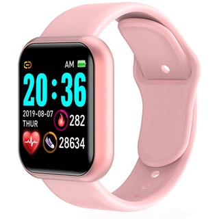 Linuode Digitaluhr Blutdruck Pulsmesser Herren Damen Smart Armband IP67 Wasserdicht Sport Fitness Tracker Für Android IOS