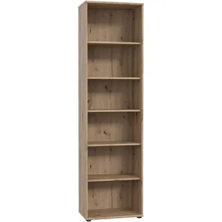 Forte Bücherregal 54 x 34,8 x 197,5 cm Artisan Eiche