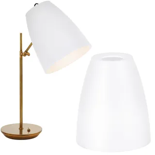 Toddmomy 2Er Pack Weiße Kunststoff Lampenschirme Für Tischlampe E14 Kleine Ersatz Lampenschirm Abdeckungen Schreibtischlampe Wohnzimmer Innenbeleuchtung