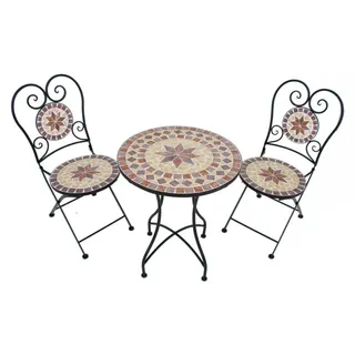 Garden Pleasure Mosaik Set 3-tlg. orange