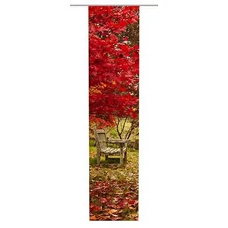 gardinen-for-life Schiebegardine Herbstlichtung 1, Schiebevorhang mit Druck-Motiv, BESTSELLER, Store 60 cm x 245 cm