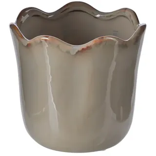 Butlers Blumenübertopf GLAZE in Beige | Gr.: onesize