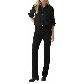 Levi's 315 Shaping Boot Jeans Soft Black 31 30