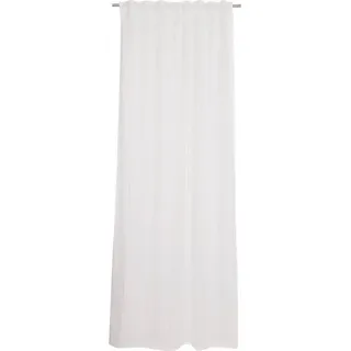 Esprit Gardine TREND Halbtransparenter Schlaufenvorhang (1 St), Schlaufe, Polyester, 130 x 250 cm in Natur beige