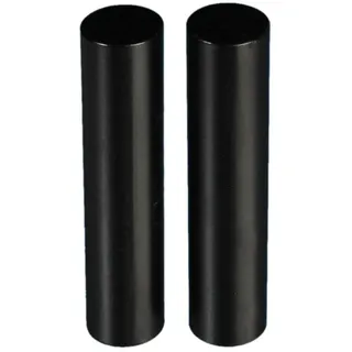 LIEDECO Endstück für Gardinenstangen Ø 16 mm 2 Stk schwarz