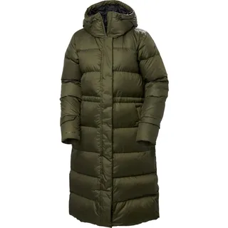 Helly Hansen W Essence Long Down Coat utility green (431) M
