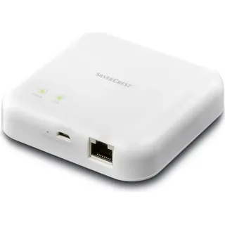 Silvercrest Gateway Zigbee Smart Home 1 St. Weiß