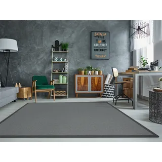 DEKOWE In- & Outdoorteppich Naturana Panama", S2 anthrazit 67x133 cm