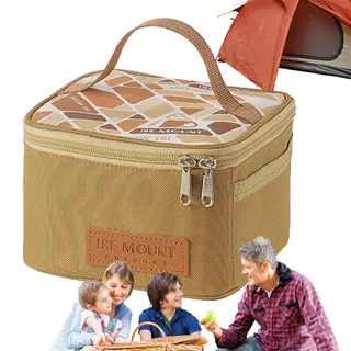 Camping-Gewürzset, tragbares Camping-Gewürzset - 9-teilige Gewürzdosen,tragbarer Gewürzstreuer, Gewürzspender mit Reisetasche - Salz- und Pfefferhalter, Pfeffer- und Salzgewürzstreuer für den - u