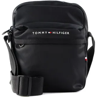 Tommy Hilfiger Herren Umhängetasche TH Skyline Mini Reporter Klein, Schwarz (Black), Einheitsgröße - Einheitsgröße