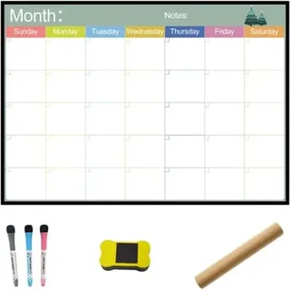 Honornic – Magnetische A3-whiteboard-tafel Für Monatsplaner, Kühlschrankmagnet, Wochenplaner