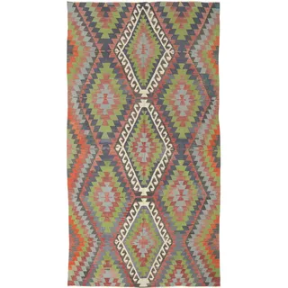 Kelim Vintage Türkei Teppich 172x321