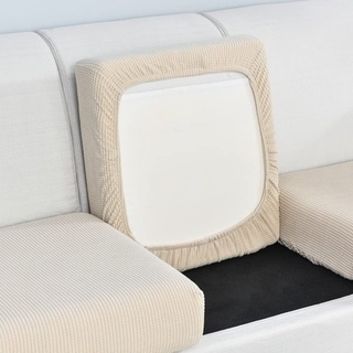 AYouge Sofa Sitzkissenbezug - Elastischer Sitzkissenbezug - Elastischer Hausbezug Rutschfester Stoffkarierter Sofabezug