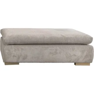 Home Affaire Polsterhocker Katja 118 x 43 x 74 cm Beige