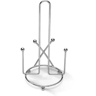 Justinus Küchenrollenhalter Life Style 14 cm Edelstahl Silber