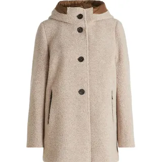 GIL BRET Wolljacke mit Kapuze Beige 46