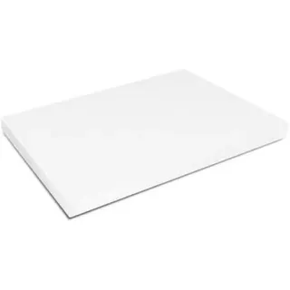 KESPER HACCP Schneidebrett Kunststoff 1/2 32,5 x 26,5 x 1,5 cm Weiß