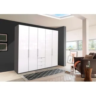 Wiemann Kleiderschrank Loft 250 x 216 x 0 cm Weiß/Braun