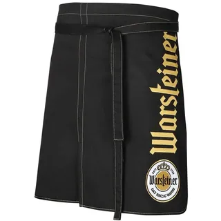 Warsteiner Bistroschürze schwarz kurz