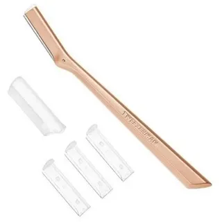Tweezerman Facial Razor Gesichtshaarrasierer, Rose Gold Rasierer 1 Stk