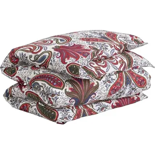 GANT Key West Paisley Rot/Blau 135 x 200 cm