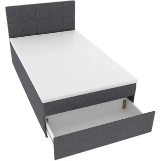 Meise Möbel Boxxx Boxbett 120 x 200 cm H3 Grau