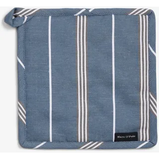Marc O'Polo Topflappen Jona 22x22cm smoke blue