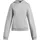Hoodie Grau/Weiß L