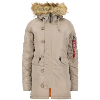ALPHA INDUSTRIES Parka sand XS
