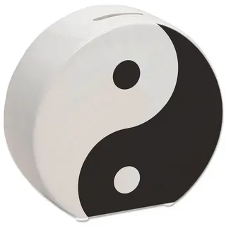 speecheese Spardose Spardose mit dekorativem Yin und Yang Design - chinesische Philosophie
