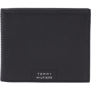 Tommy Hilfiger Herren Portemonnaie Leather Mini Wallet Klein, Schwarz (Black), Einheitsgröße