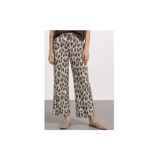 STREET ONE Stoffhose Wide Leg Beige 32