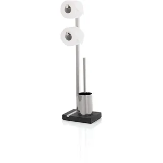 BLOMUS WC-Bürstengarnitur Menoto Silberfarben (68623)